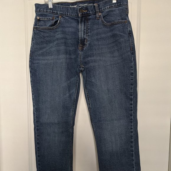 Men's Old Navy Straight Built-In Flex Jeans - Picture 1 of 2